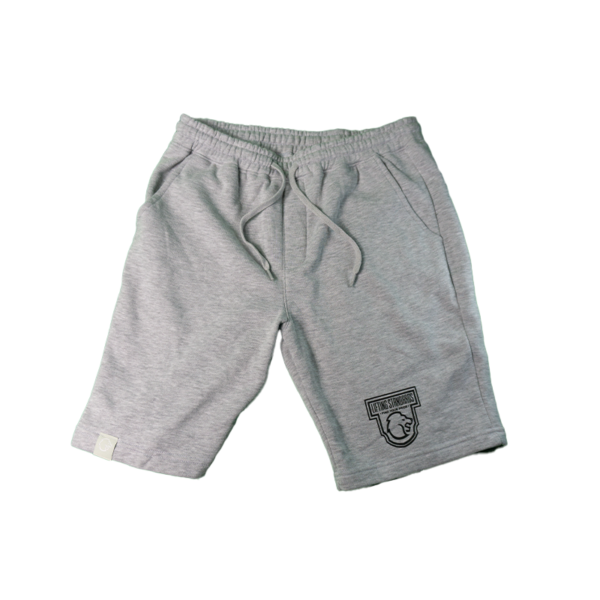 grey mens sweatshorts